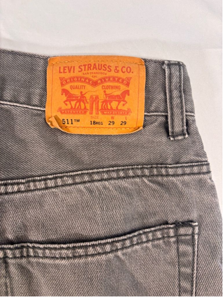 Levi's Men's Levi's 511 Jeans Size 32x30 Gray Size US 30 / EU 46 - 14 Thumbnail