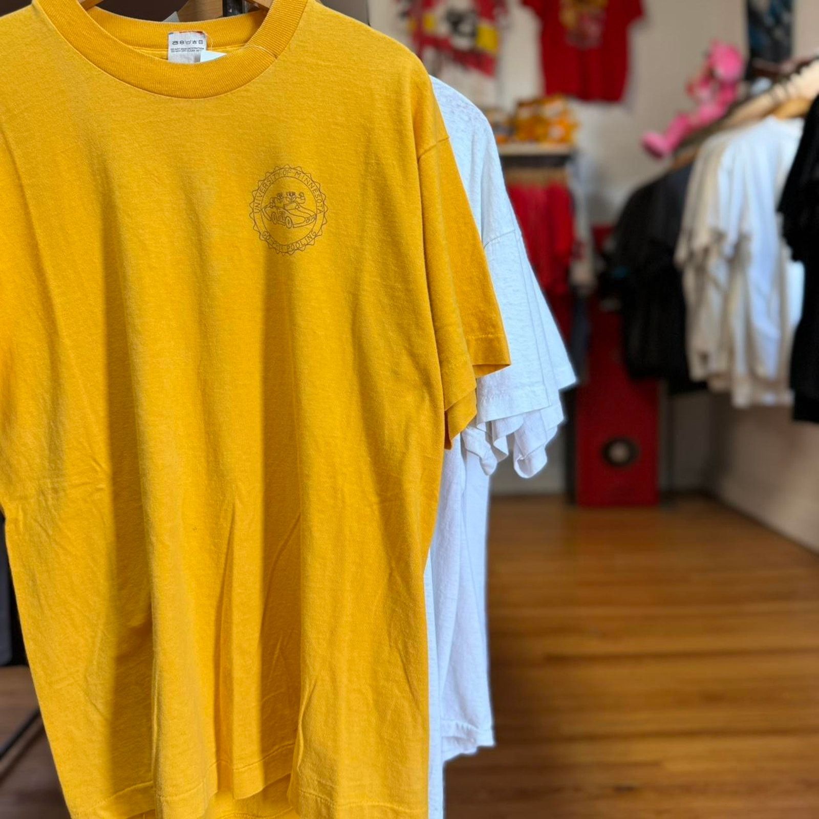 Vintage Vintage 80s Minnesota Gophers University College T-Shirt Size US L / EU 52-54 / 3 - 1 Thumbnail