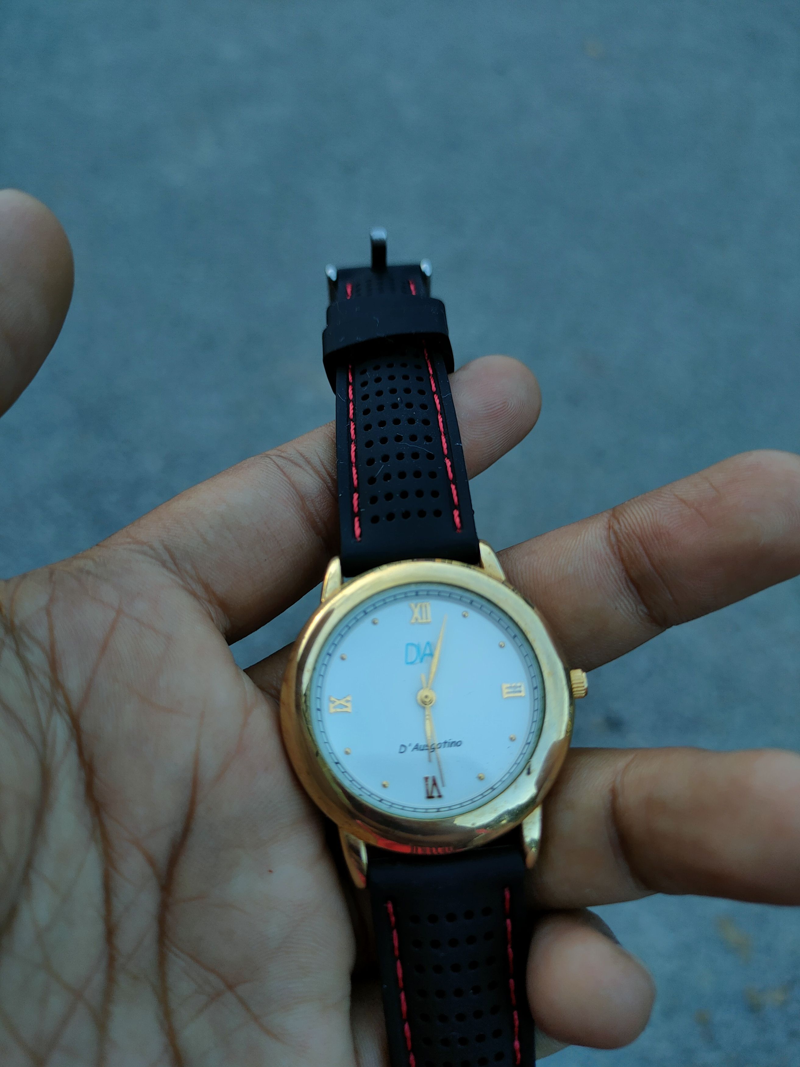 Japanese Brand × Vintage D'Ausgotino designer gold japan watch Size ONE SIZE - 5 Thumbnail