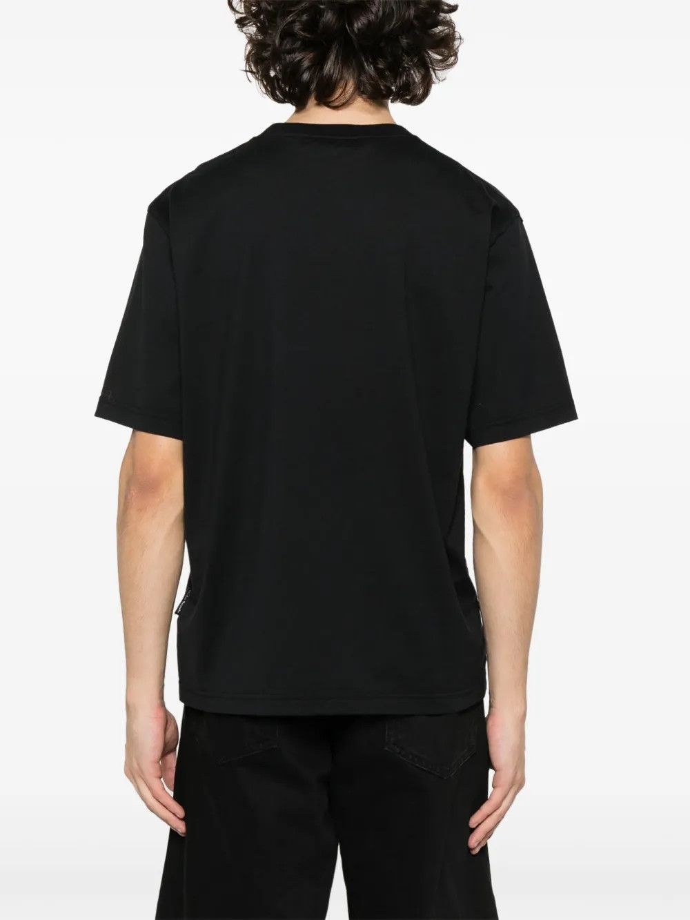 Palm Angels o1y0325 Logo Crewneck T-Shirt in Black Size US XS / EU 42 / 0 - 4 Thumbnail