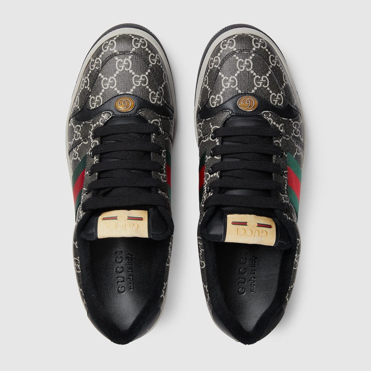 Gucci o1s1wg110625 Screener Sneakers in Multicolor Size US 9.5 / EU 42-43 - 4 Thumbnail