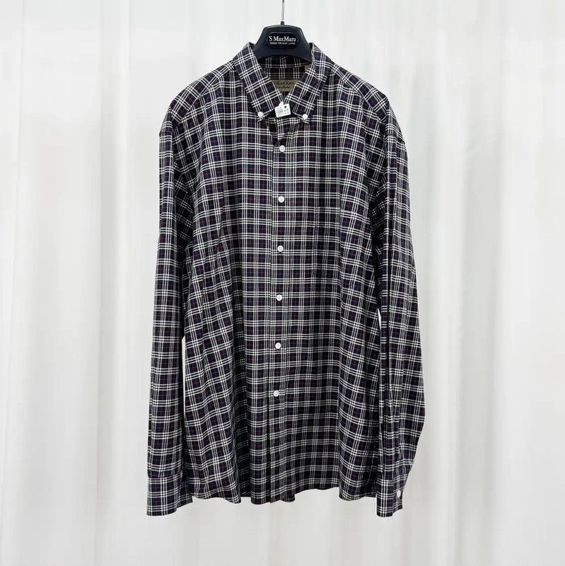 Burberry Burberry Long Sleeve Plaid Shirt for Men Size US XXL / EU 58 / 5 - 1 Thumbnail