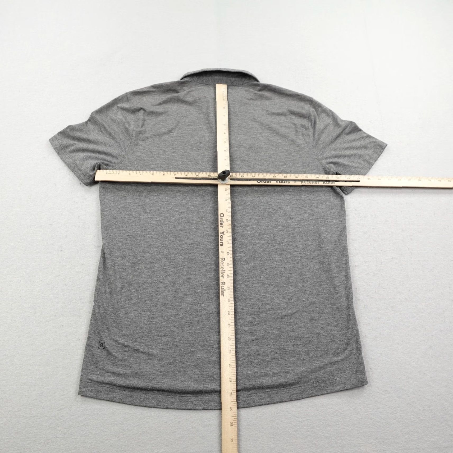 Lululemon Lululemon Polo Shirt Mens Large Gray Evolution Performance Athletic Golf Flex Size US L / EU 52-54 / 3 - 4 Thumbnail