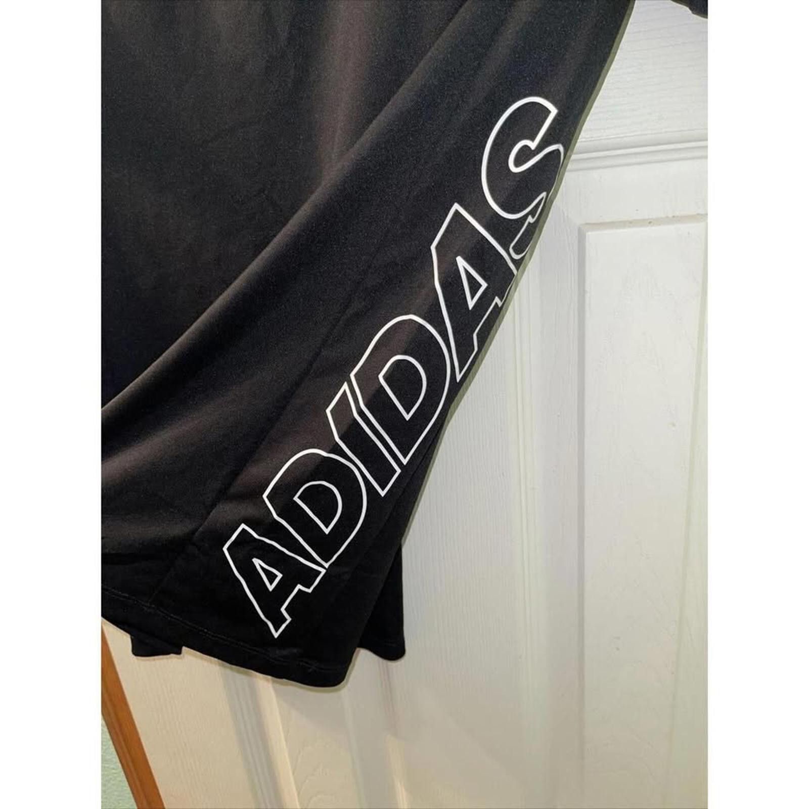 Adidas Adidas Athletic T-Shirt - Black, Size Medium Size ONE SIZE - 4 Thumbnail