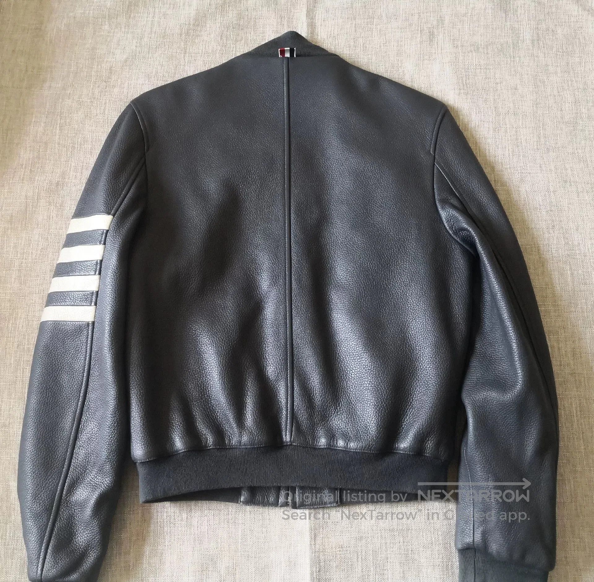 Thom Browne Thom Browne Leather Pilot Jacket. Size US M / EU 48-50 / 2 - 8 Thumbnail