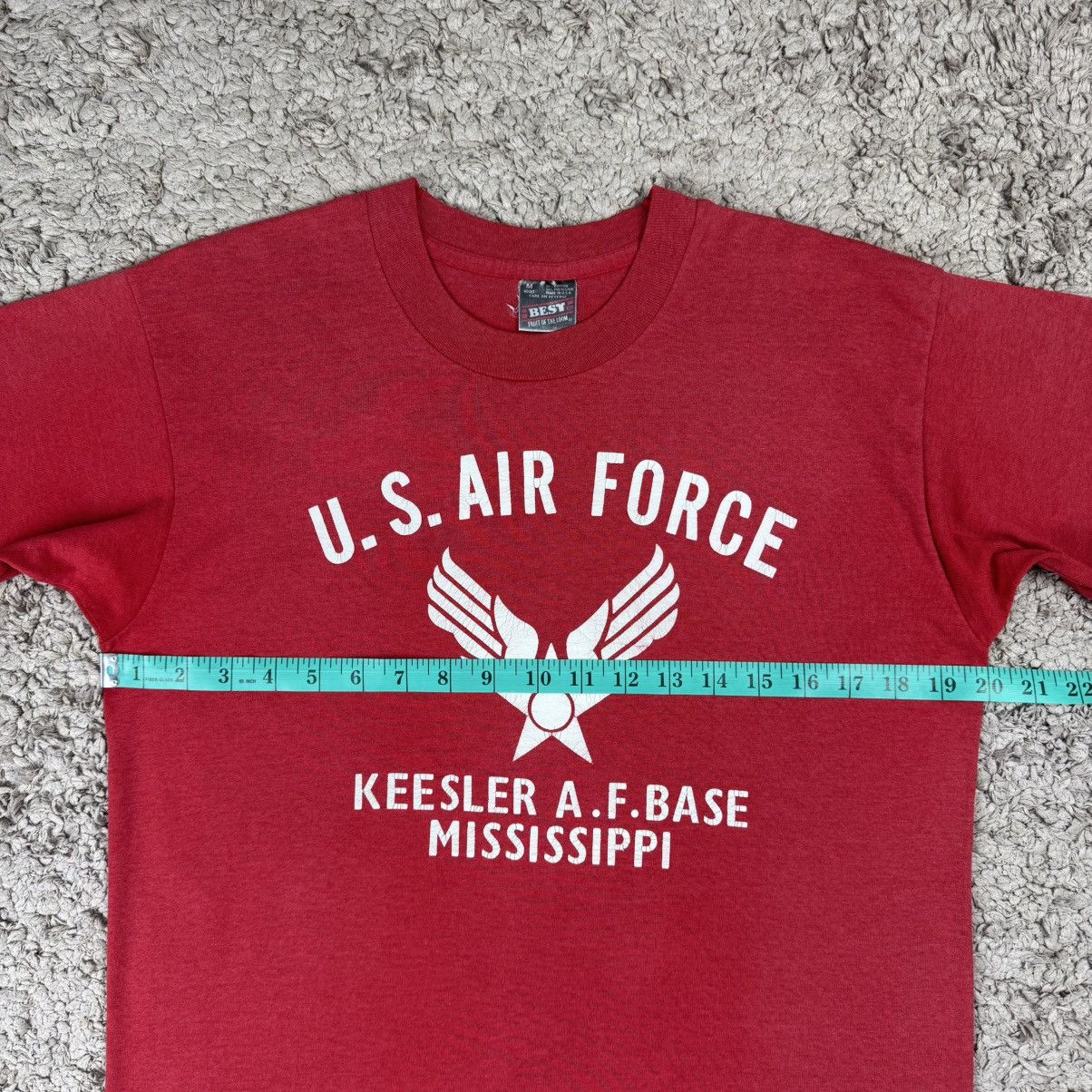 Vintage Vintage 80’s U.S. Air Force Keesler A.F Base Mississippi Tee Size US M / EU 48-50 / 2 - 12 Thumbnail