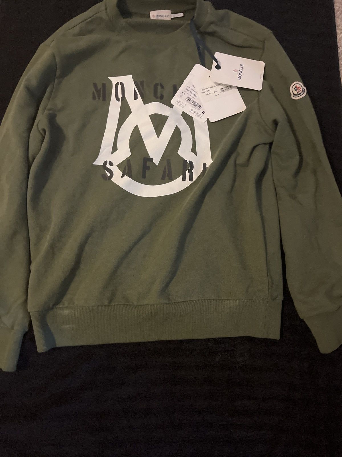 Moncler Moncler safari sweatshirt (felpa girocollo) Size US M / EU 48-50 / 2 - 1 Thumbnail