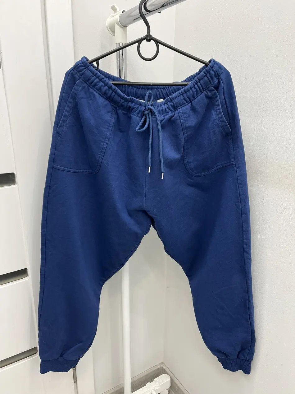 Trussardi Trussardi Wide Cotton Sweatpants Size US 34 / EU 50 - 1 Thumbnail