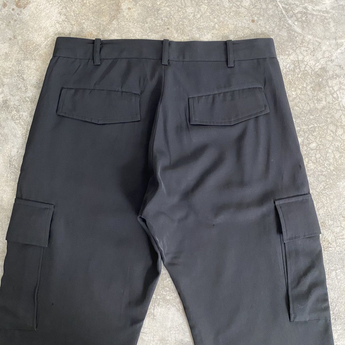 Yohji Yamamoto SS08 Runway Y’s Yohji Yamamoto Wool Gabardine Cargo Pants Size US 32 / EU 48 - 21 Thumbnail