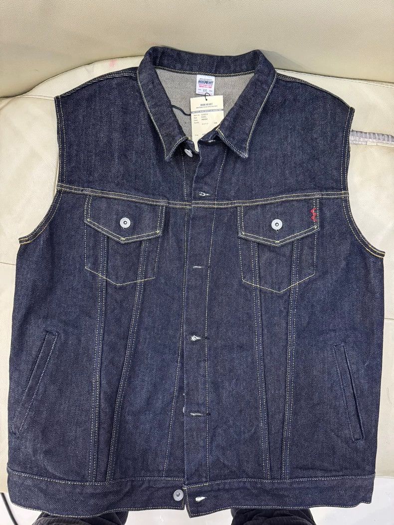 Iron Heart Third generation jacket style denim vest
