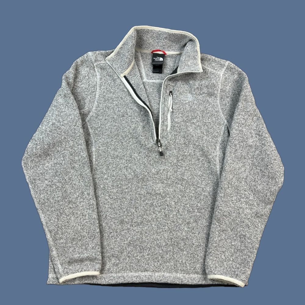The North Face The North Face Gordon Lyons Sweater Mens Small Gray 1/4 Fleece Pullover Outdoor Vintage Size US S / EU 44-46 / 1 - 1 Thumbnail