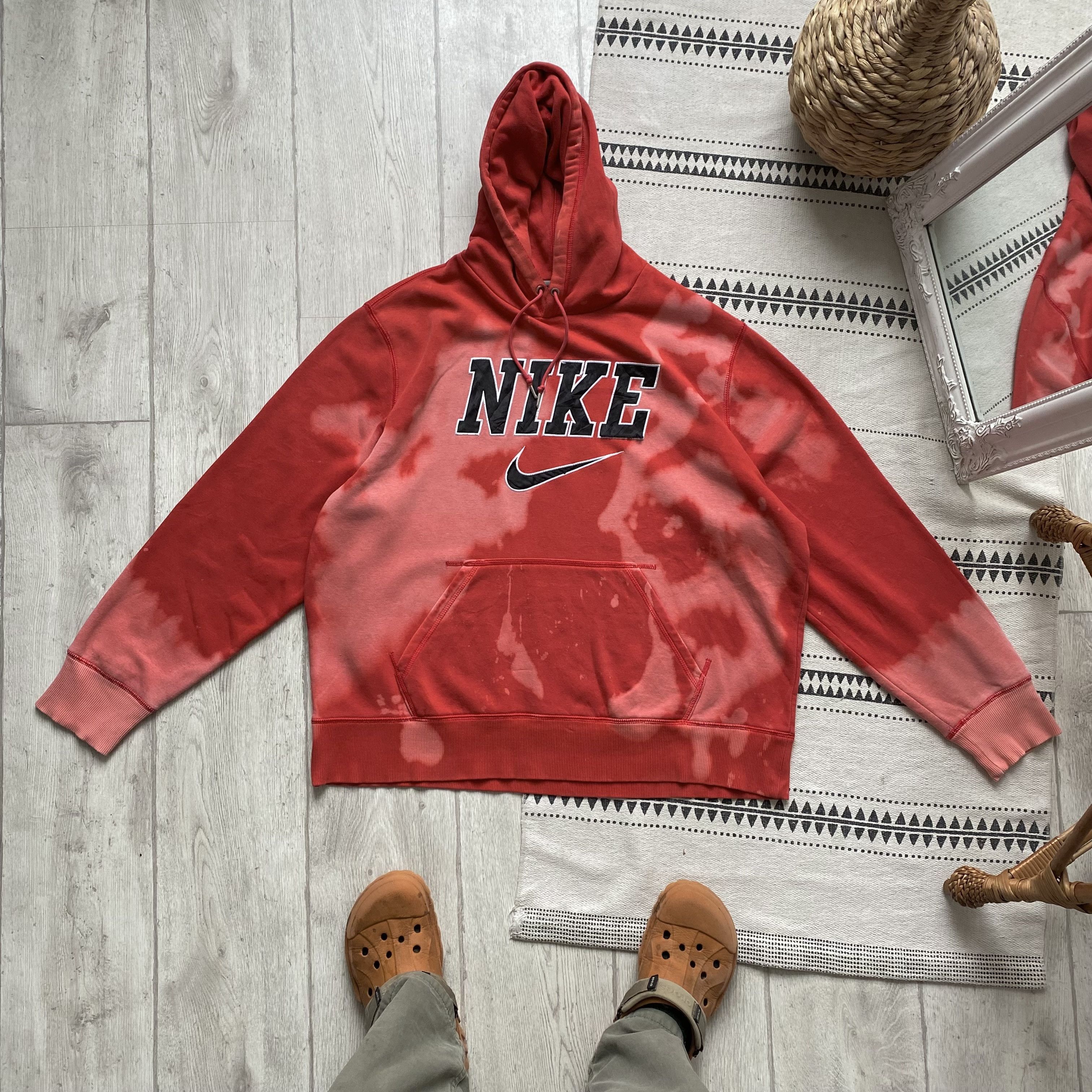Nike Vintage Nike Custom Hoodie Tie-Dye Japan Style Y2k Size US XL / EU 56 / 4 - 9 Thumbnail
