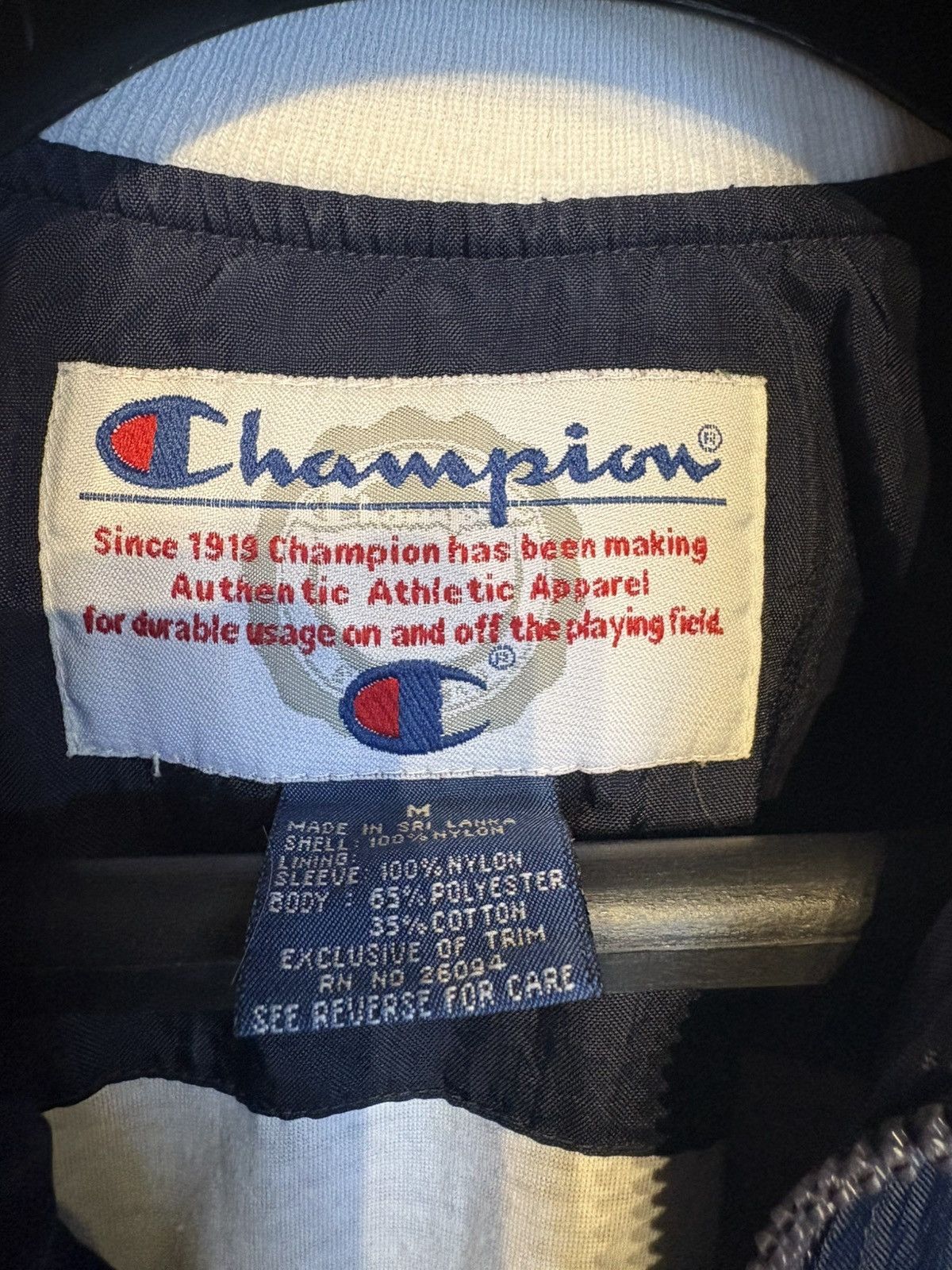 Champion Vintage Champion Half-Zip Windbreaker Jacket (90s/00s) Size US M / EU 48-50 / 2 - 3 Thumbnail