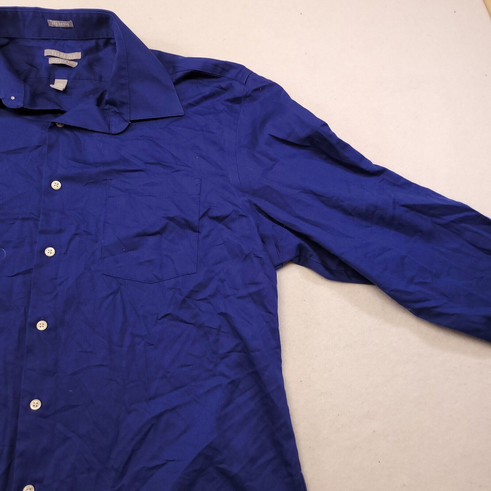Van Heusen Van Heusen Casual Button Up Long Sleeve Shirt Mens Size 17.5 Size US M / EU 48-50 / 2 - 5 Thumbnail