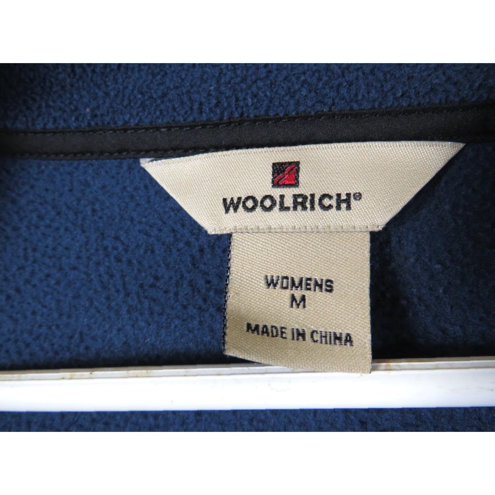 Vintage Woolrich Vest Womens M Blue Fleece Zip Full Zip Packable Outdoor Vest Shirt? Size M / US 6-8 / IT 42-44 - 4 Thumbnail