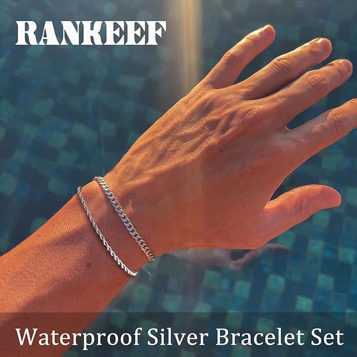 Other 925 Sterling silver man's bracelet Size ONE SIZE - 5 Thumbnail