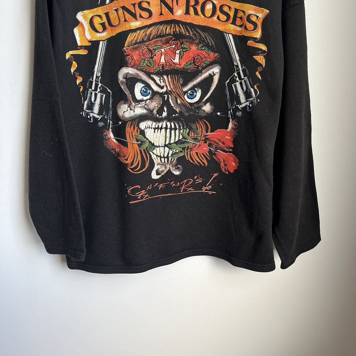 Band Tees 80s Guns N’Roses Vintage Full Print Hoodie Size US M / EU 48-50 / 2 - 3 Thumbnail