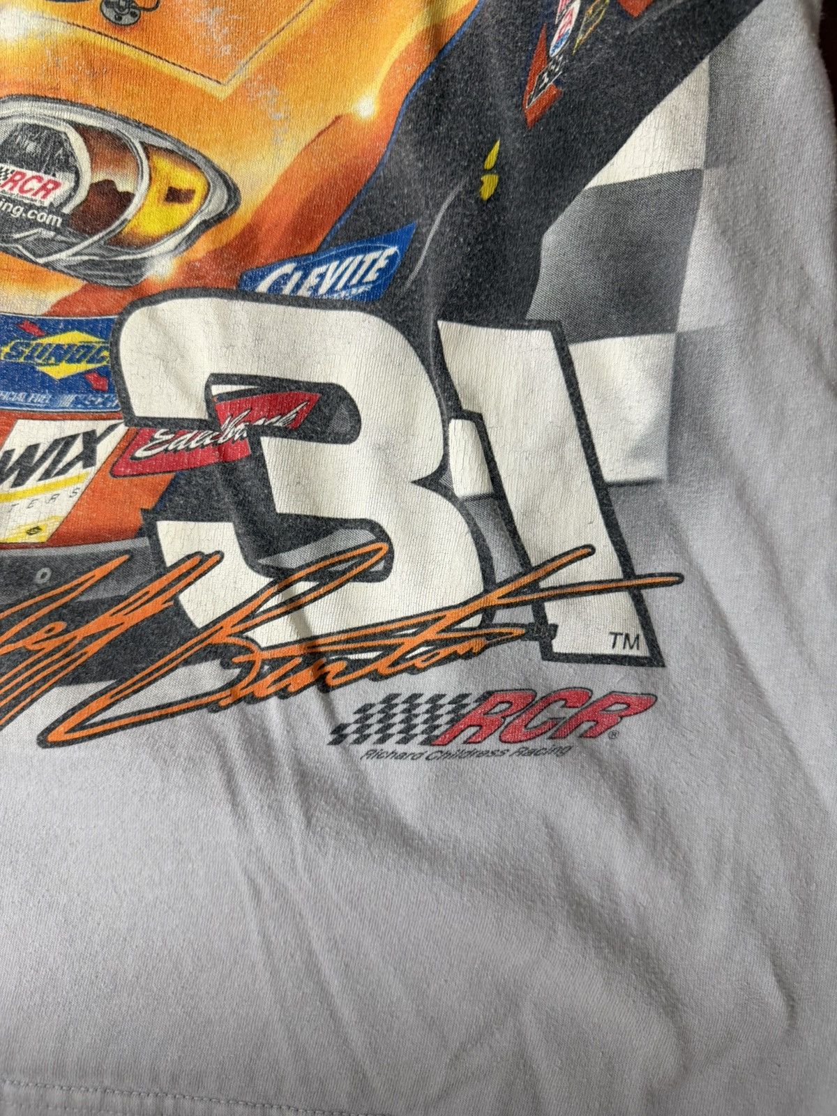 Other Vintage Jeff Burton NASCAR T-Shirt Size US L / EU 52-54 / 3 - 6 Thumbnail