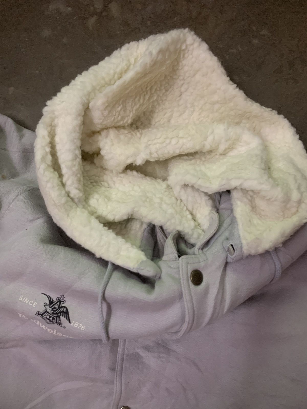 Budweiser × Vintage Budweiser Button Long Jacket With Hooded Size US L / EU 52-54 / 3 - 11 Thumbnail