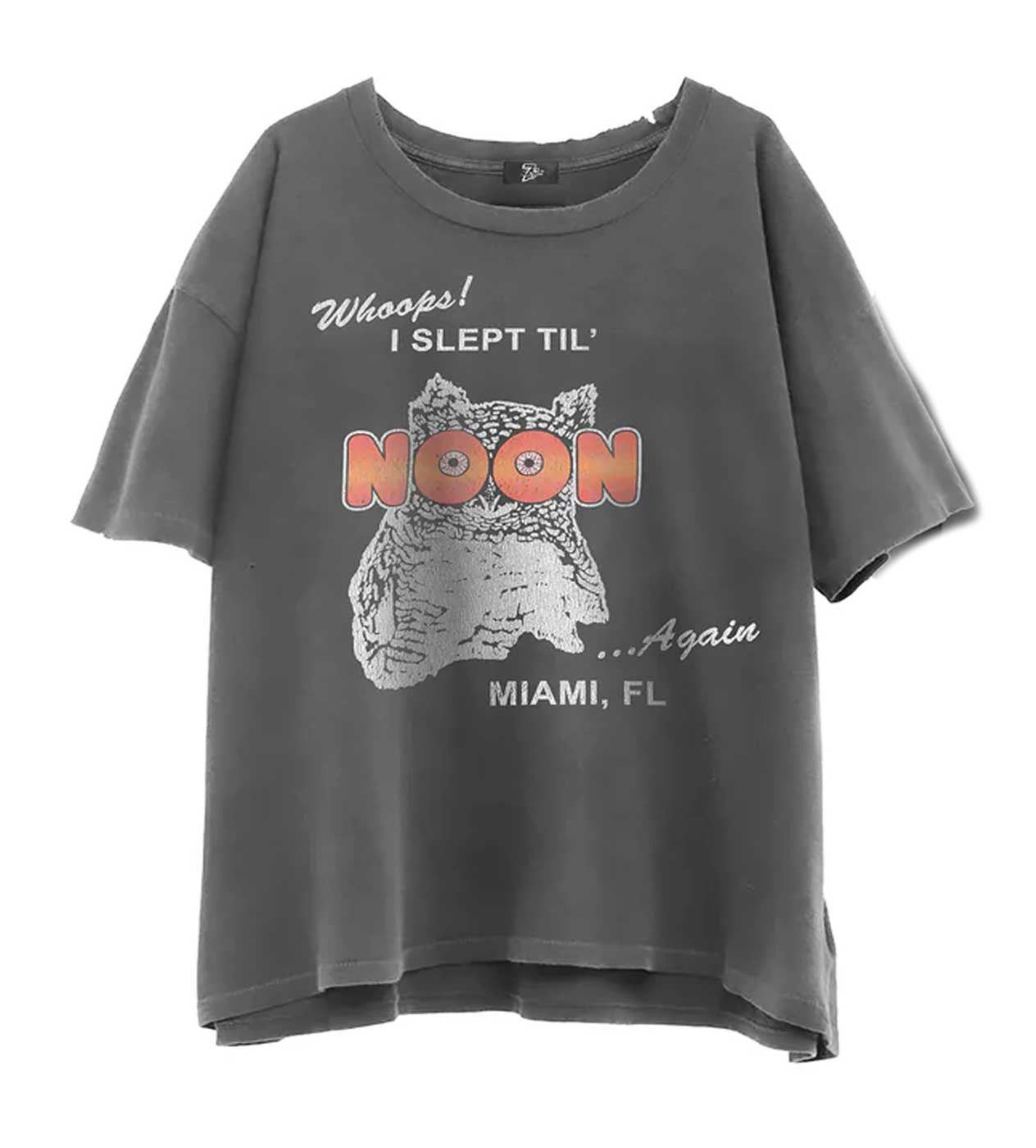 Night Owl Tee Black