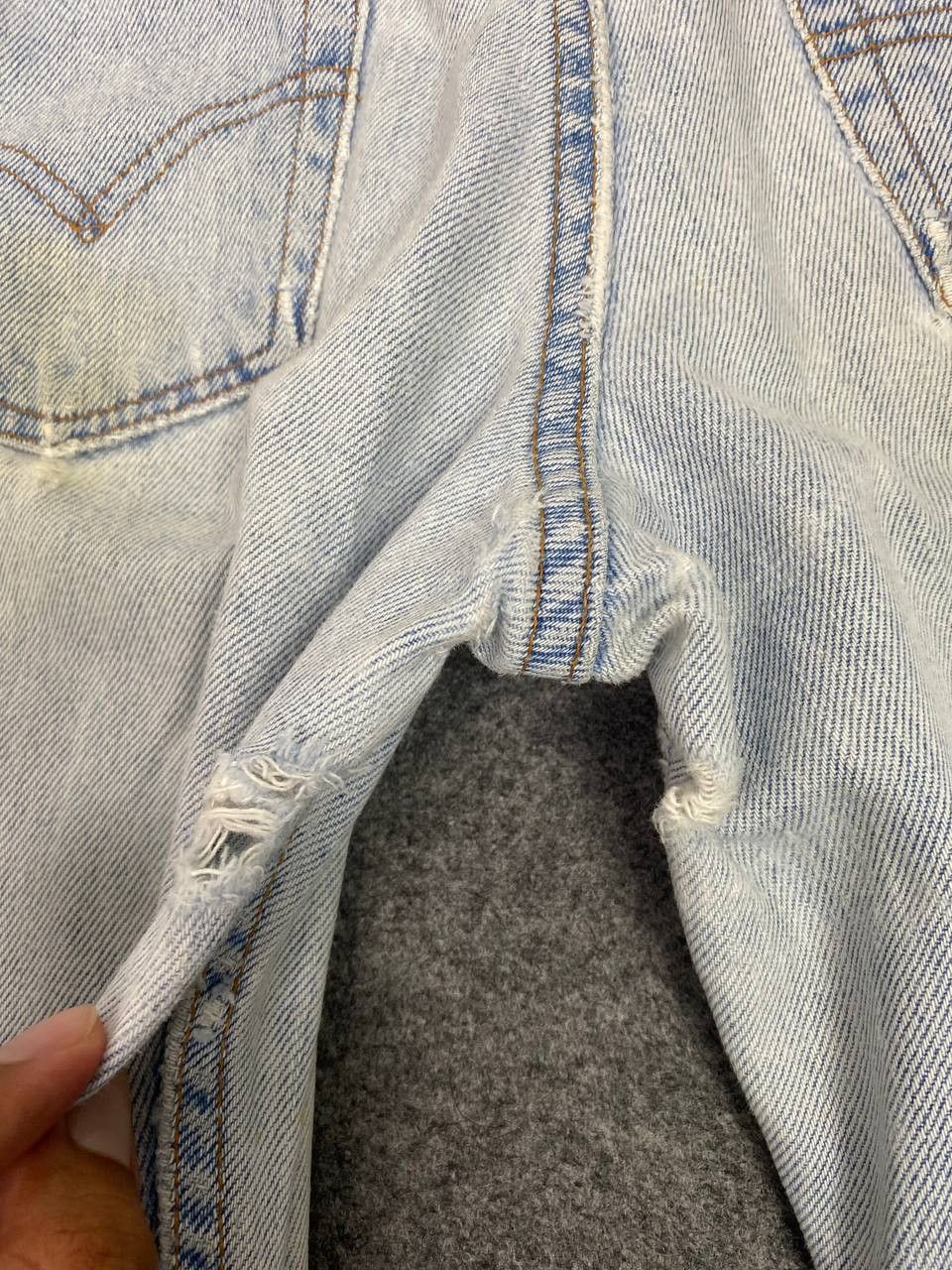 Levi's vintage levis 505 low rise distressed denim Size US 29 - 7 Thumbnail