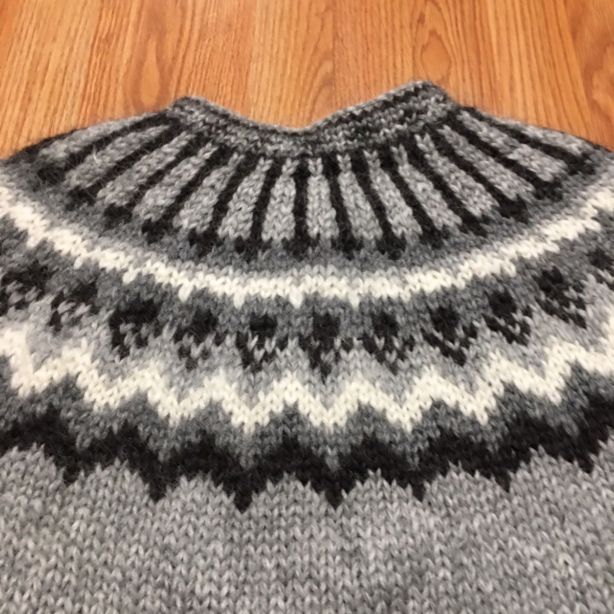 Dale Of Norway × Handmade The Handkniting Association of Iceland Sweater Cardigan Size L / US 10 / IT 46 - 7 Thumbnail