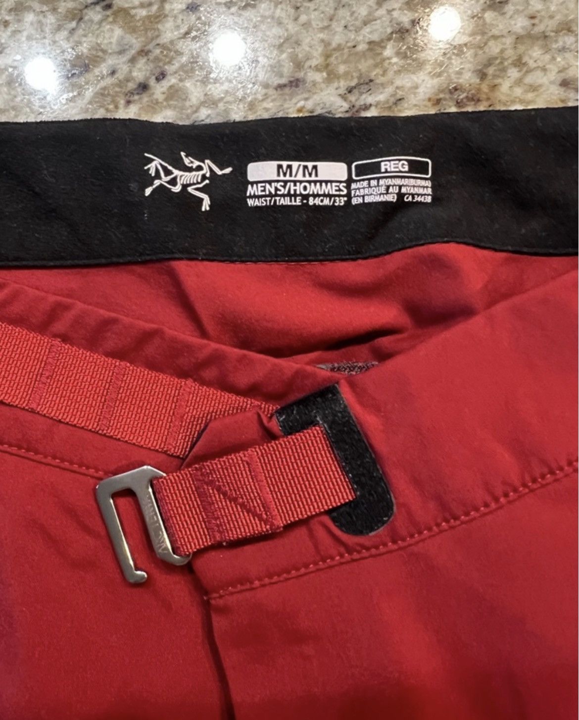Arc'teryx Arc’teryx Gamma Rock Pants M Red 2017 Climbing Hiking Pants Size US 32 / EU 48 - 3 Thumbnail