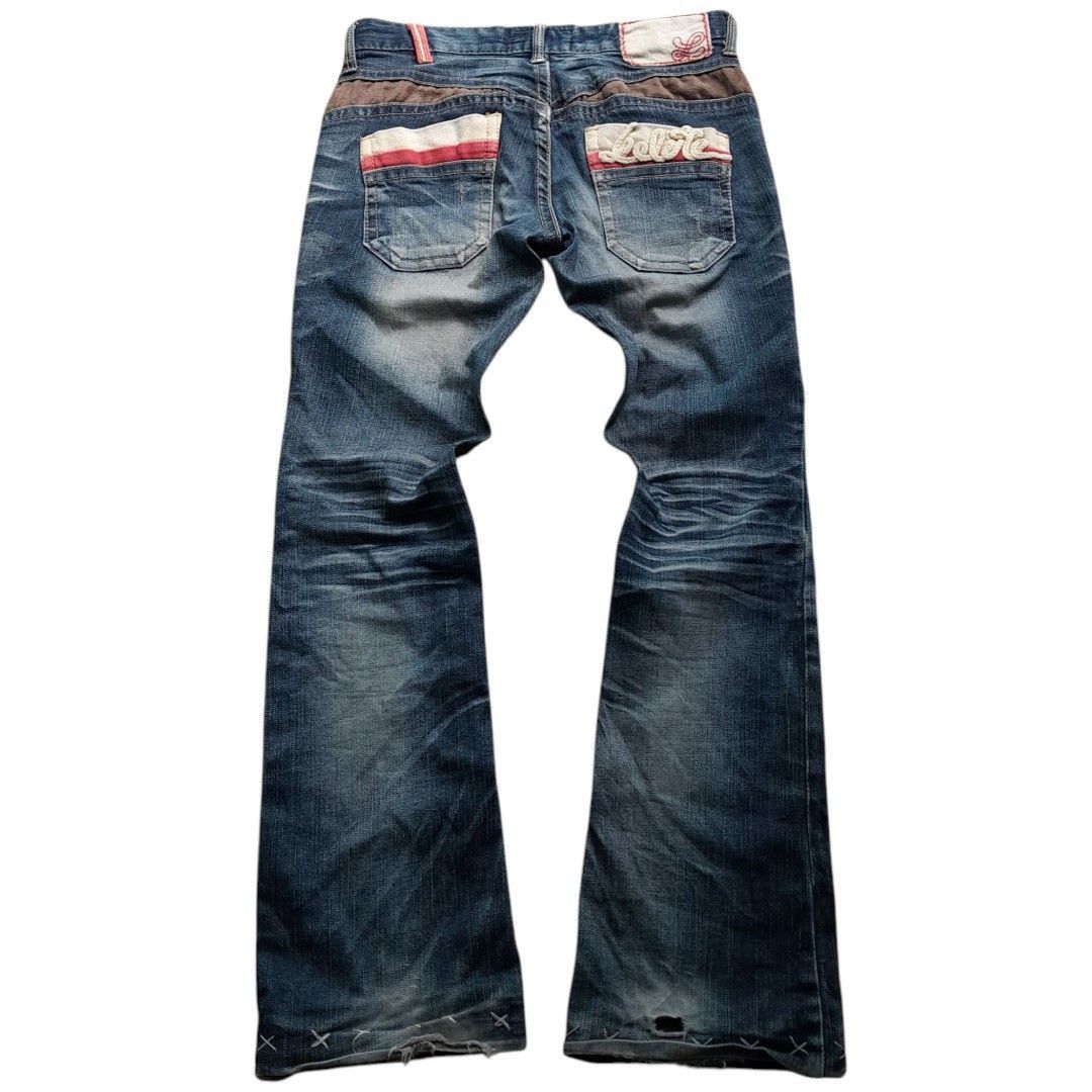20471120 × Beauty Beast × Hysteric Glamour Flare Lolita denim retropunk style Size US 30 / EU 46 - 2 Thumbnail
