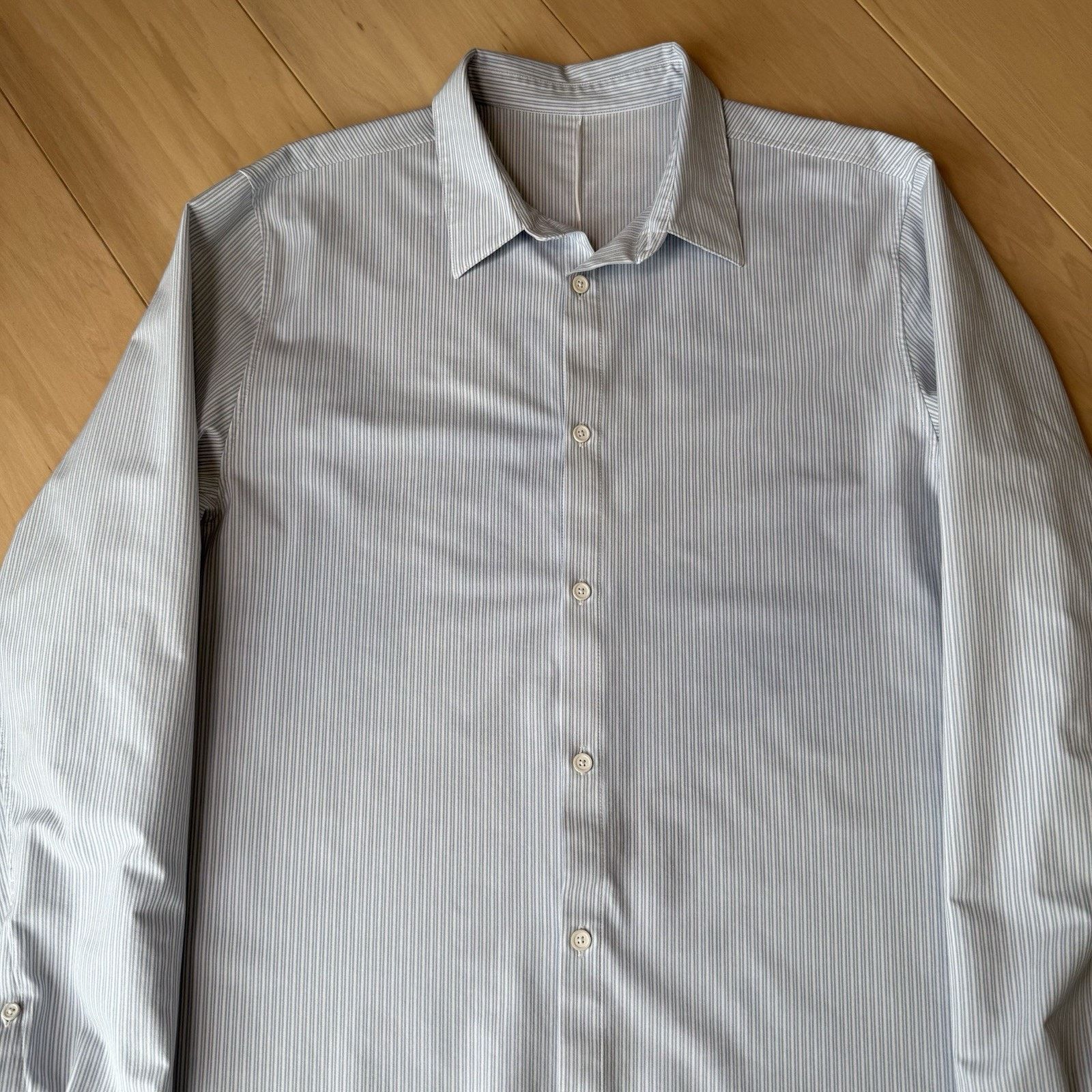 Lululemon Lululemon Shirt XL Blue White Long Sleeve Minimalist Size US XL / EU 56 / 4 - 4 Thumbnail