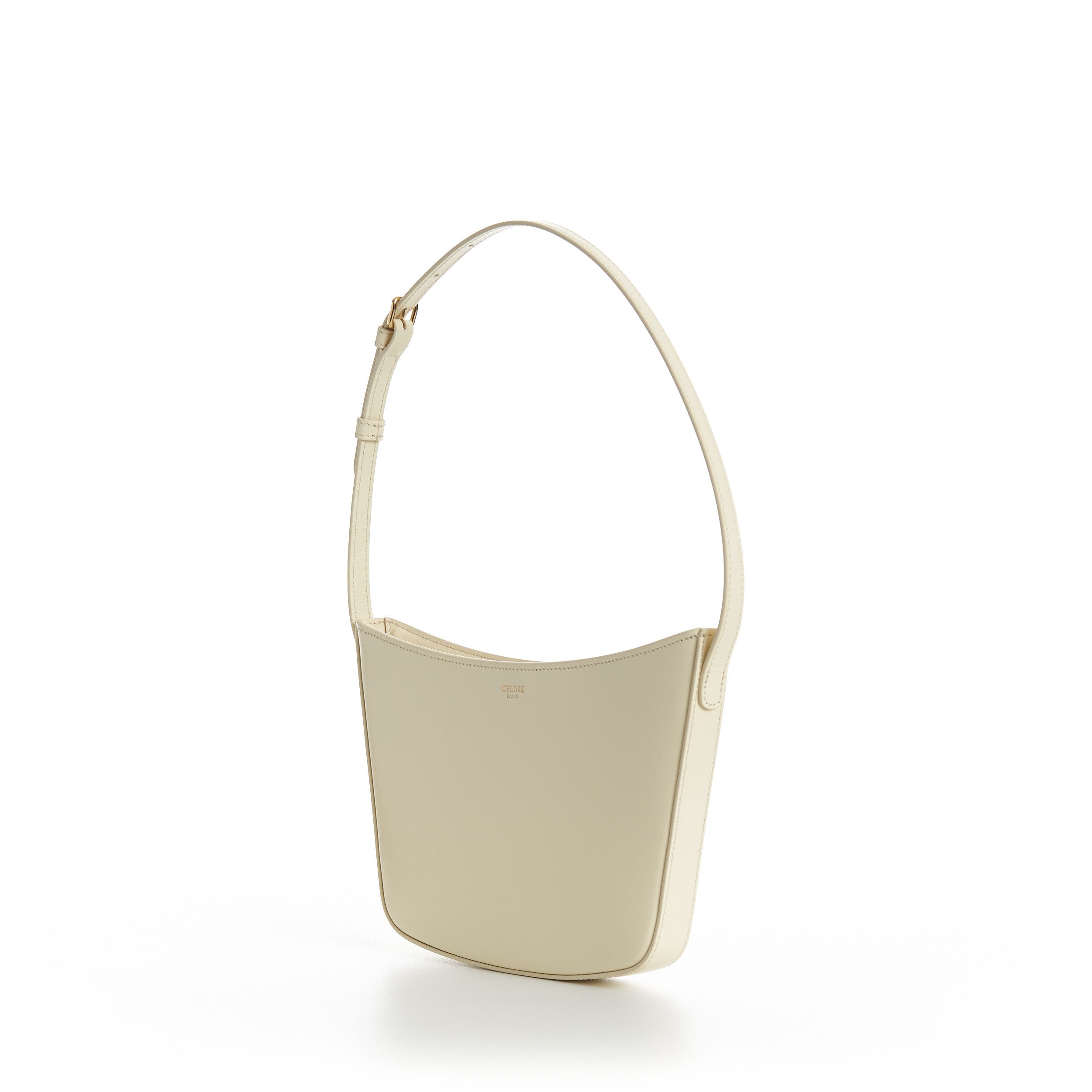Celine Medium Celine Croque Bag Sunlight Yellow - Shiny Calfskin Size ONE SIZE - 2 Thumbnail