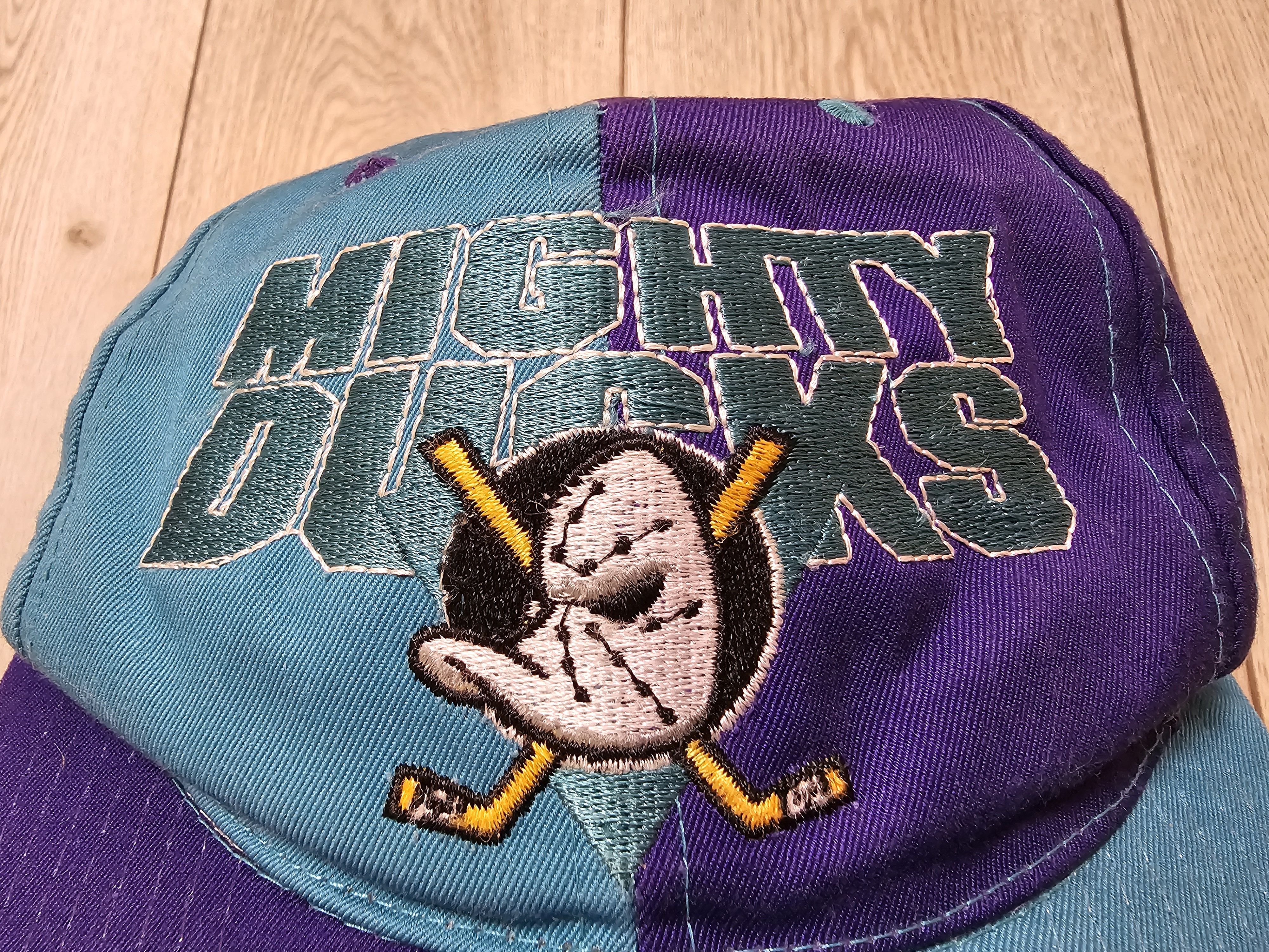 NHL ANAHEIM MIGHTY DUCKS VINTAGE CAP 90s HOCKEY VINTAGE CAP 90S Size ONE SIZE - 4 Thumbnail