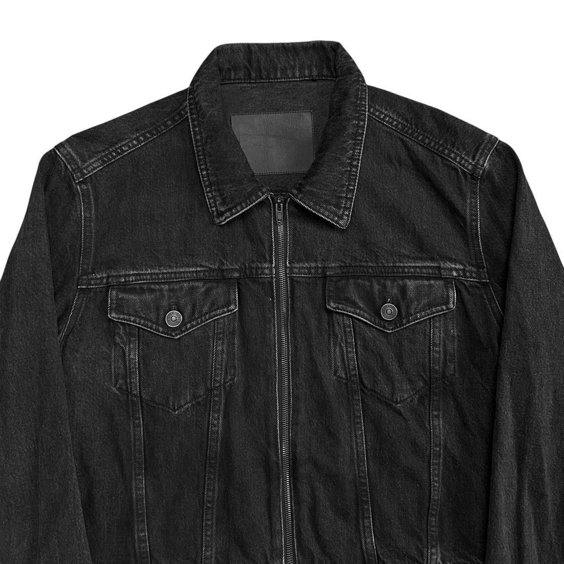 Balenciaga Balenciaga Cropped Zip Denim Jacket - AW16 Size US S / EU 44-46 / 1 - 4 Thumbnail