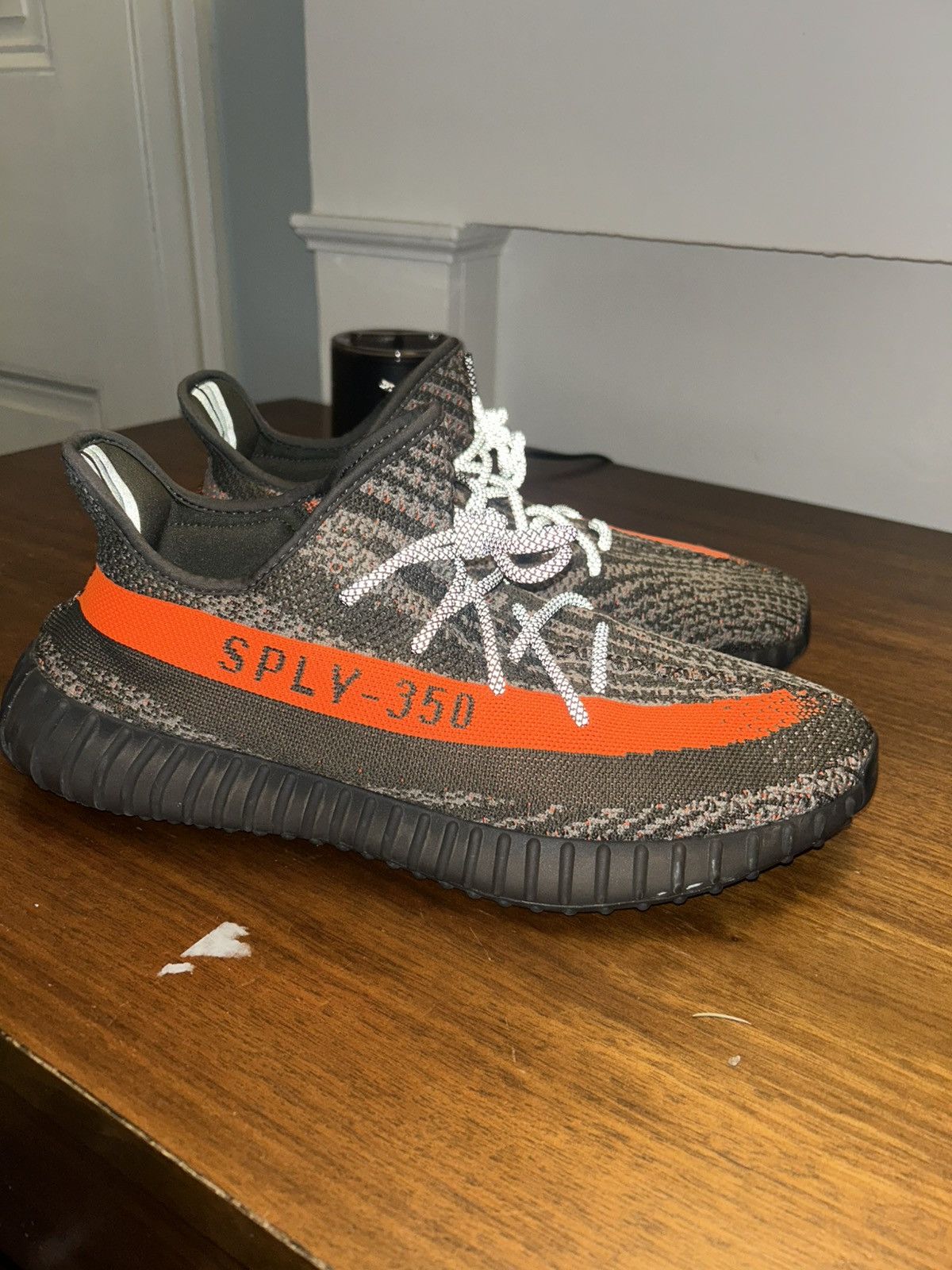 Yeezy Yeezy Boost 350 V2 orange grey trainers Size US 13 / EU 46 - 1 Thumbnail