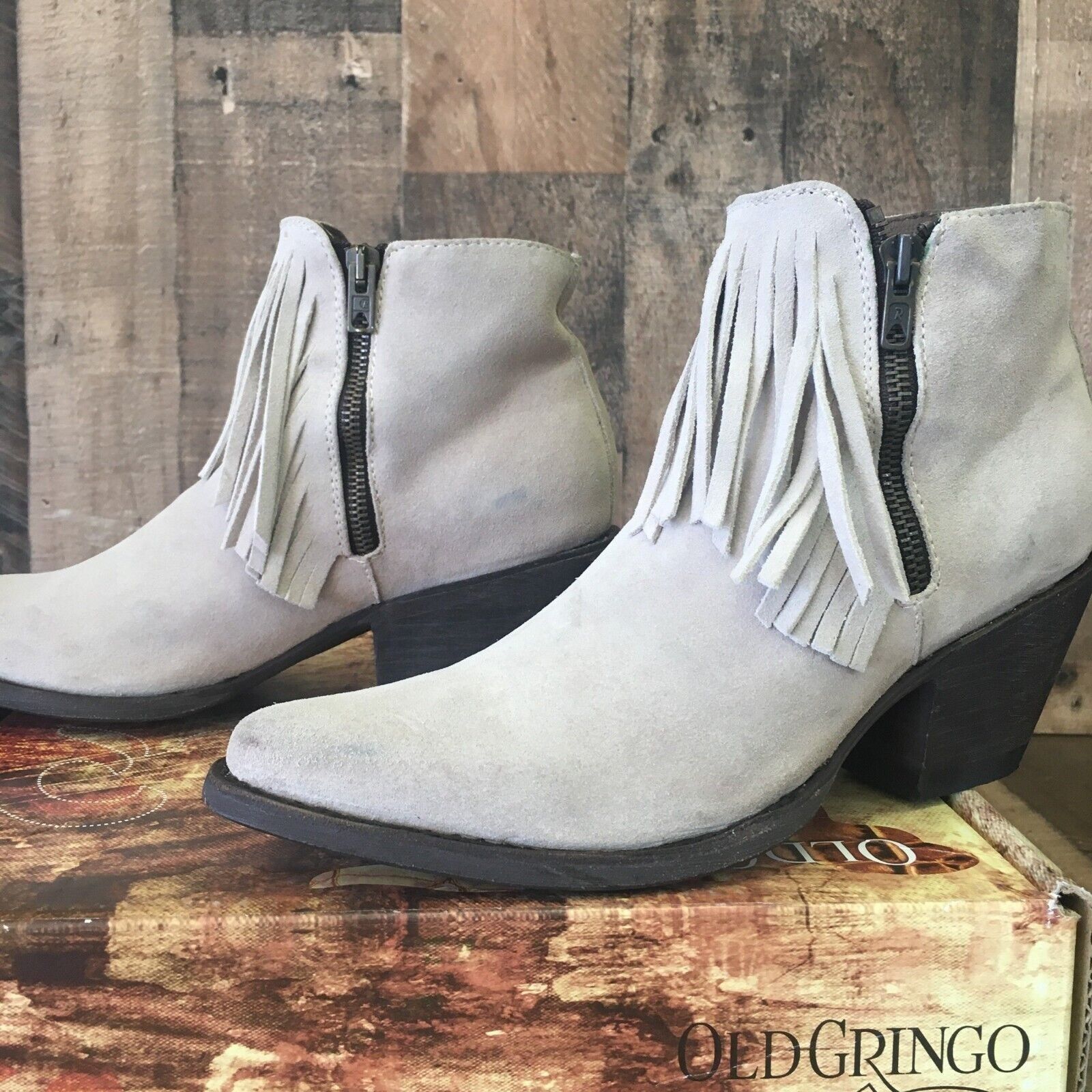 Old Gringo Old Gringo OGBL2269-1 Melly Suede Cowboy Boots Womens 7.5 B Size US 7.5 / IT 37.5 - 12 Thumbnail