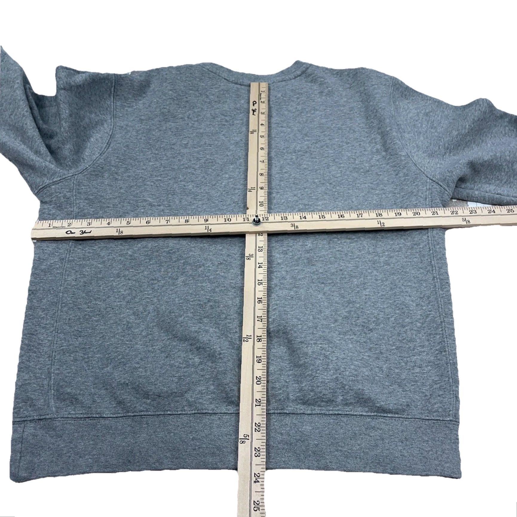 Nike Nike Sweatshirt Men Small Gray Crew Neck Sweater Mini Swoosh Plain Basic Retro Knit Fleece Logo Long Sleeve pullover All Seasons Regular Size US S / EU 44-46 / 1 - 7 Thumbnail