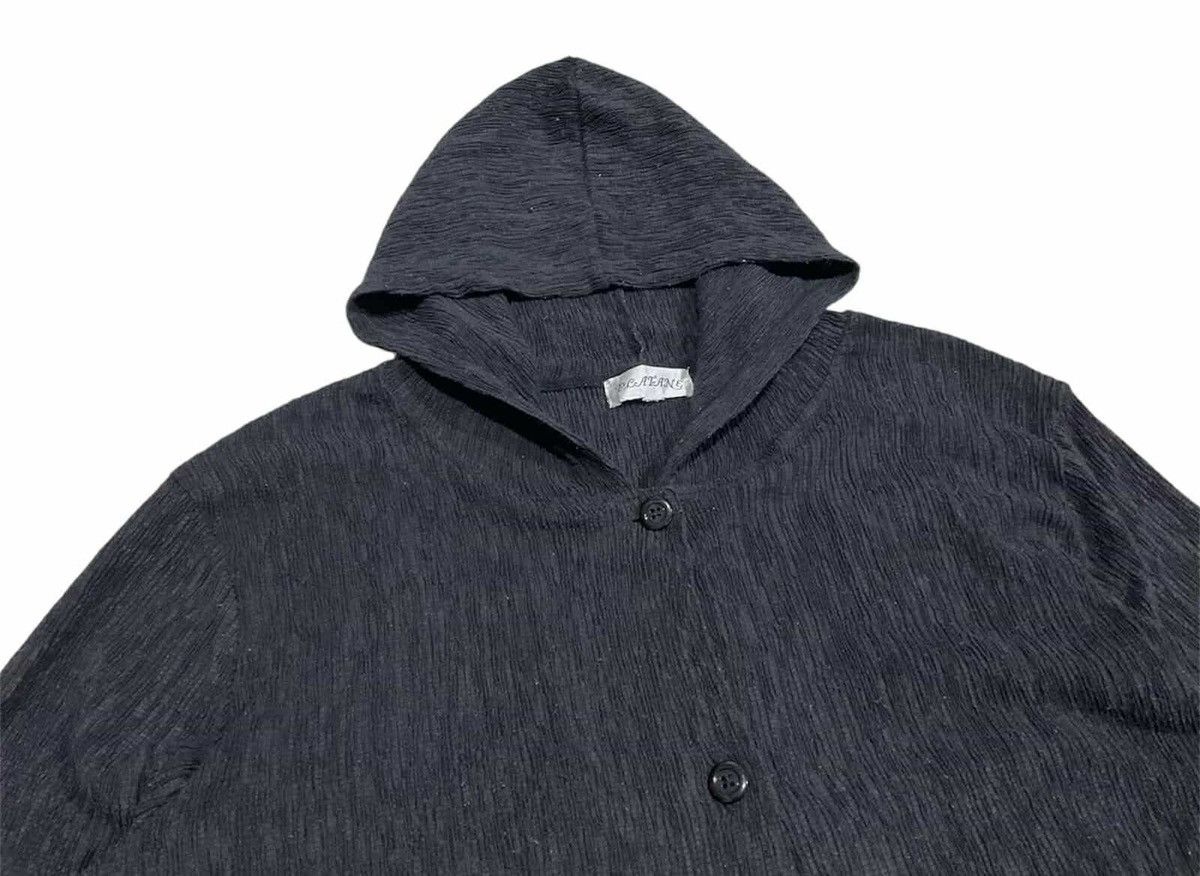 Issey Miyake × Japanese Brand × Pleats Please Issey Miyake 🔥Issey Miyake Style Platane Pleats Hoodie Size US XL / EU 56 / 4 - 4 Thumbnail