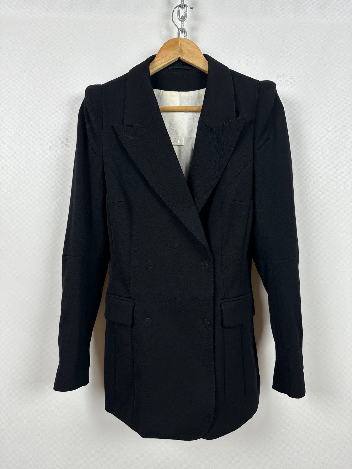 H&M × Maison Margiela Maison Martin Margiela x H&M Pagoda Shoulder Wool Blazer Size XL / US 12-14 / IT 48-50 - 3 Thumbnail