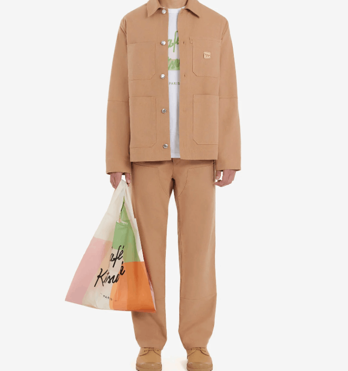Maison Kitsune Maison Kitsuné x Cafe Kitsuné NWT Workwear Pants size 40 30” Size US 30 / EU 46 - 1 Thumbnail