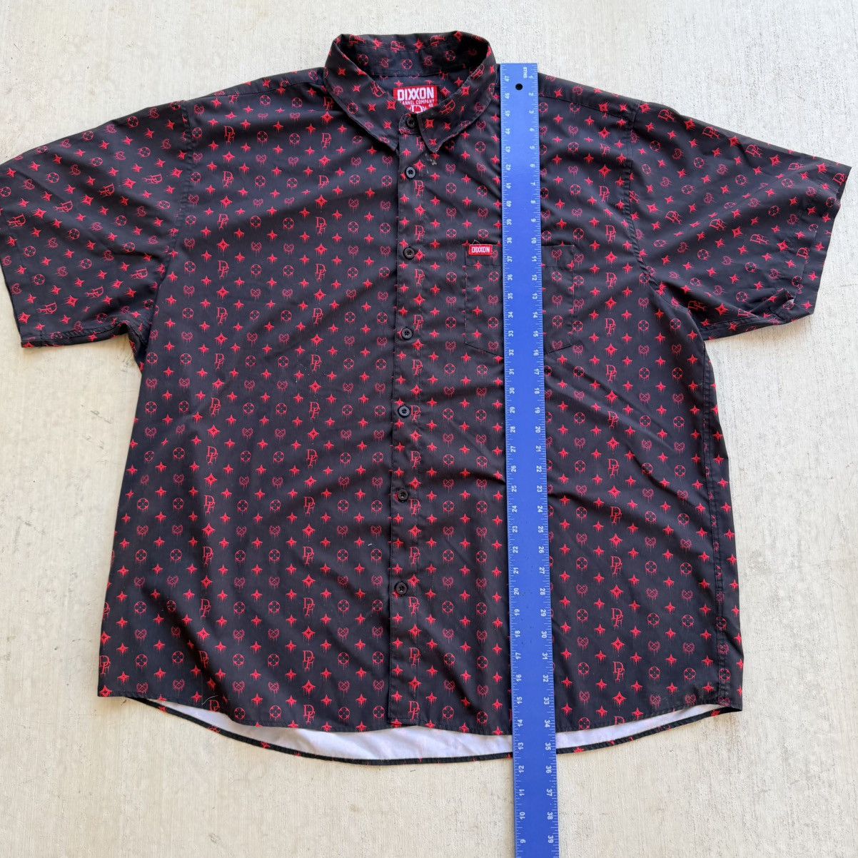 Dixxon Dixxon The Bougie Shirt Short Sleeve Size 4XL Mongram AOP Size US XXL / EU 58 / 5 - 7 Thumbnail