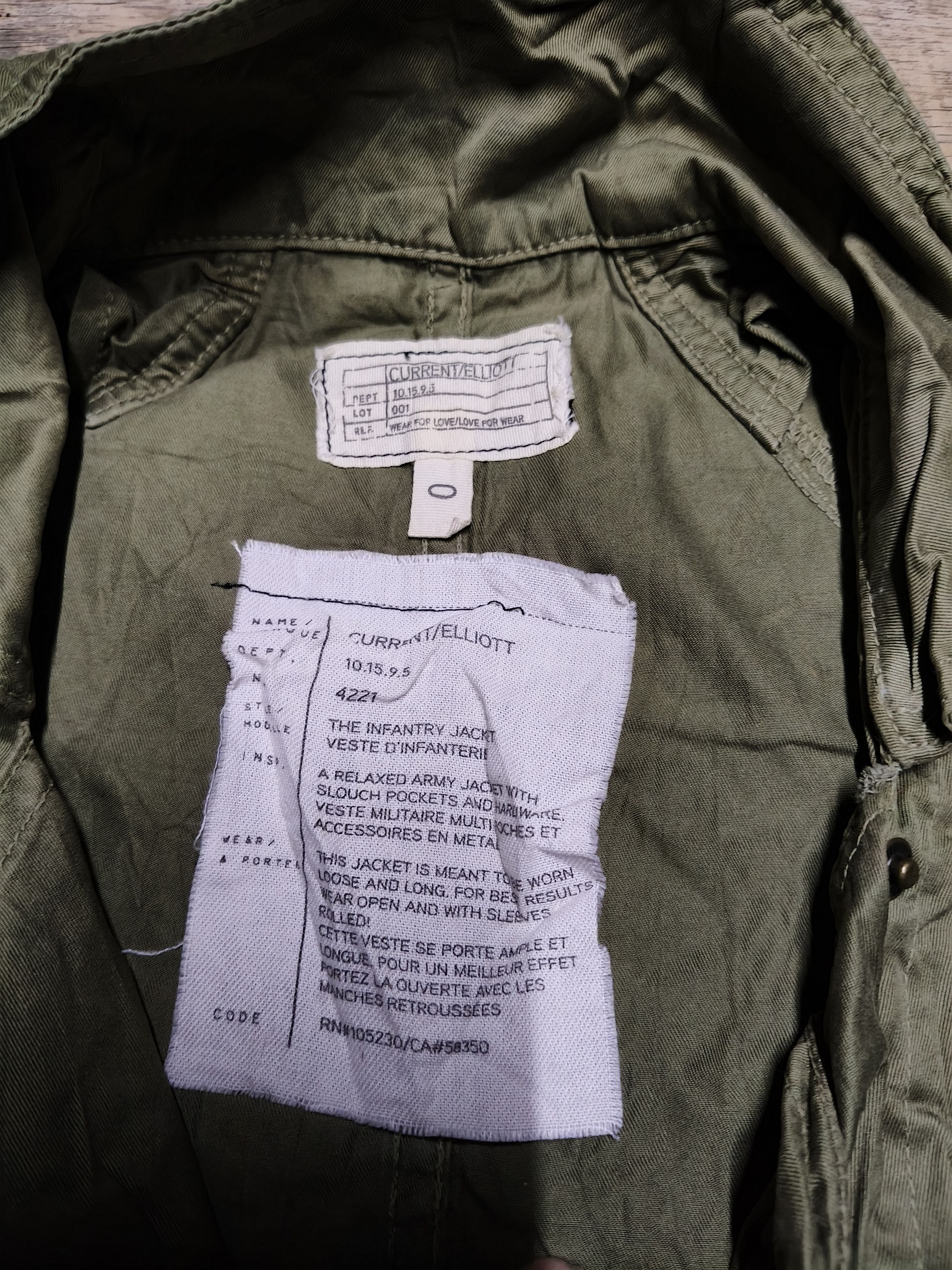 Current/Elliot Current/Elliot Infantry Jacket USA Size XS / US 0-2 / IT 36-38 - 9 Thumbnail