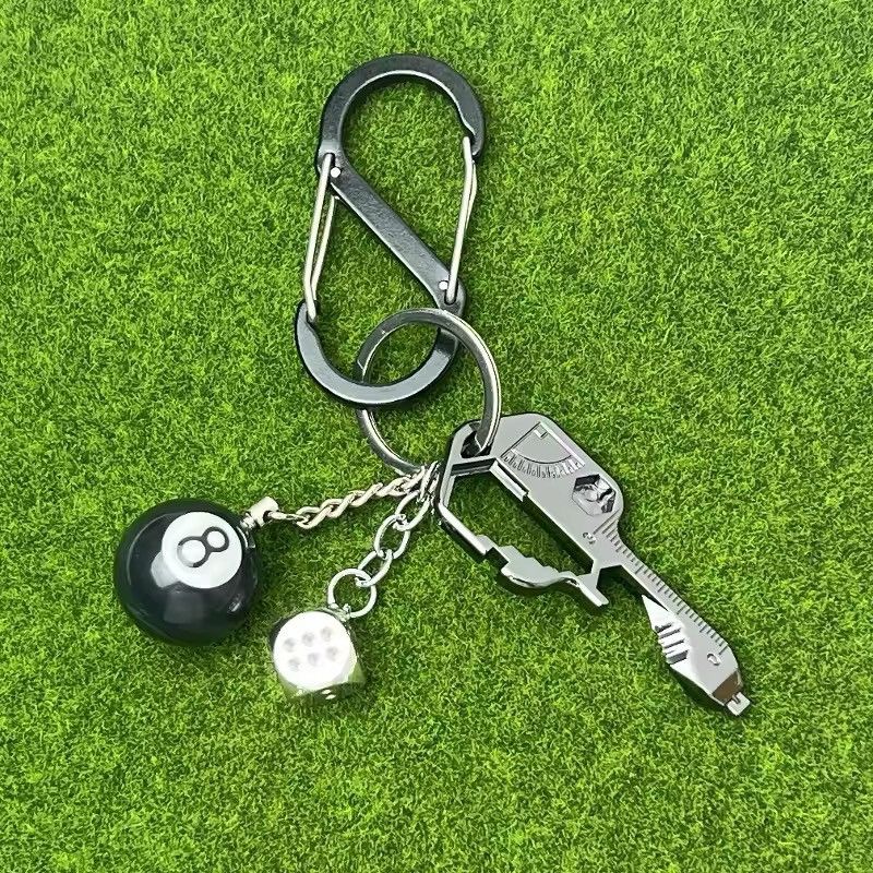 Vintage S-shaped Metal Carabiner Set Size ONE SIZE - 3 Thumbnail