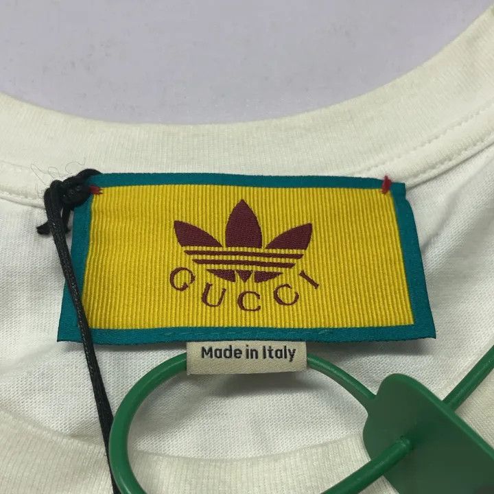 Gucci Gucci Gucci x Adidas Logo Print T-Shirt -2506 Size US S / EU 44-46 / 1 - 1 Thumbnail