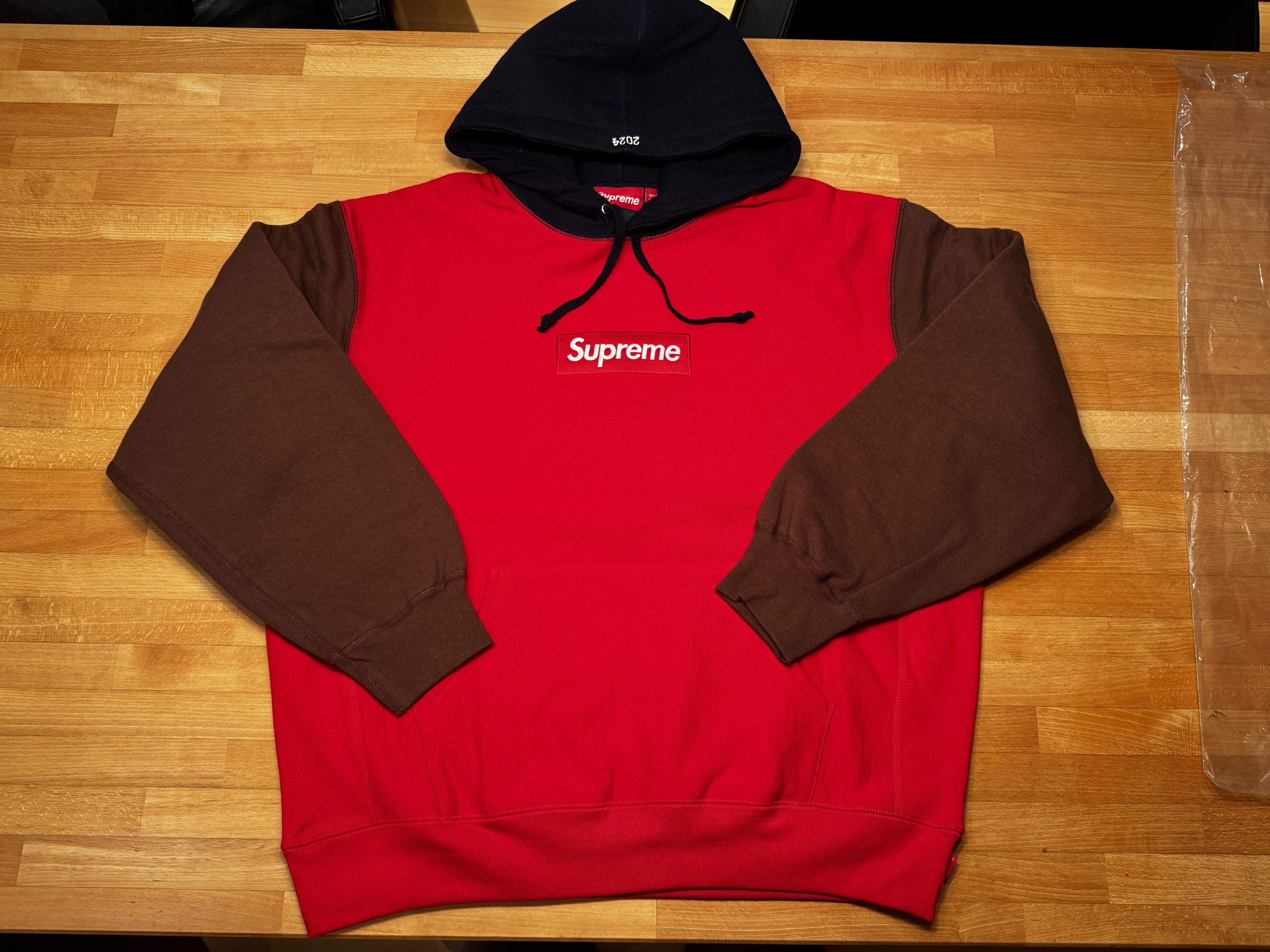 Supreme Box Logo Hooded Sweatshirt Size US L / EU 52-54 / 3 - 1 Thumbnail