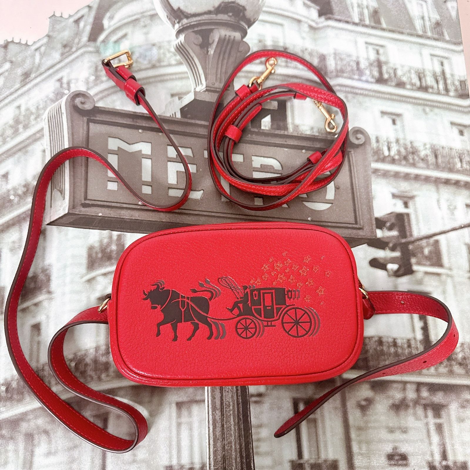 Coach Coach C2256 Lunar New Year Convertible Belt Bag Ox Carriage Size ONE SIZE - 5 Thumbnail