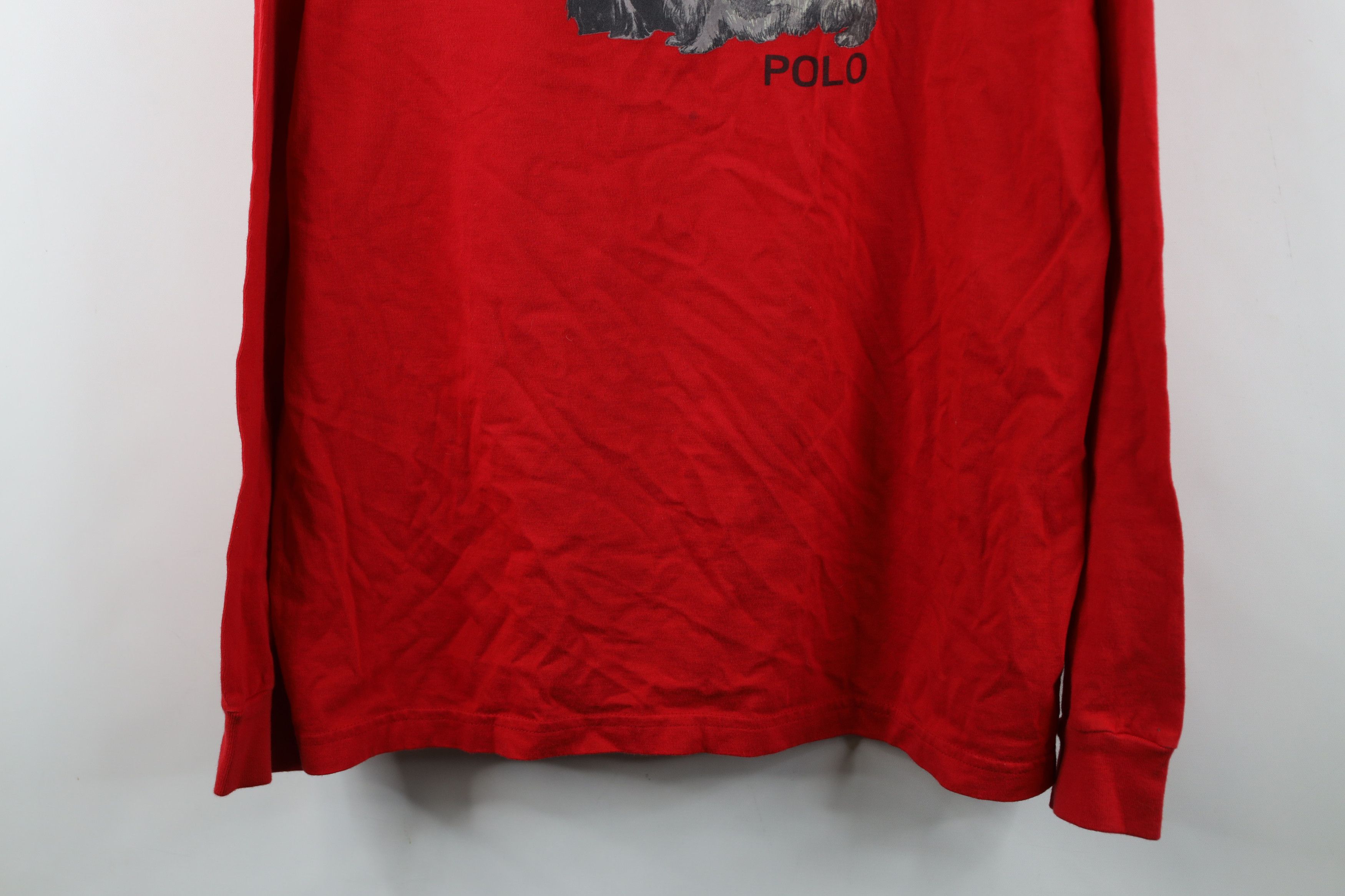 Ralph Lauren Deadstock Vintage 90s Sport Ralph Lauren Long Sleeve T-Shirt Size US M / EU 48-50 / 2 - 3 Thumbnail