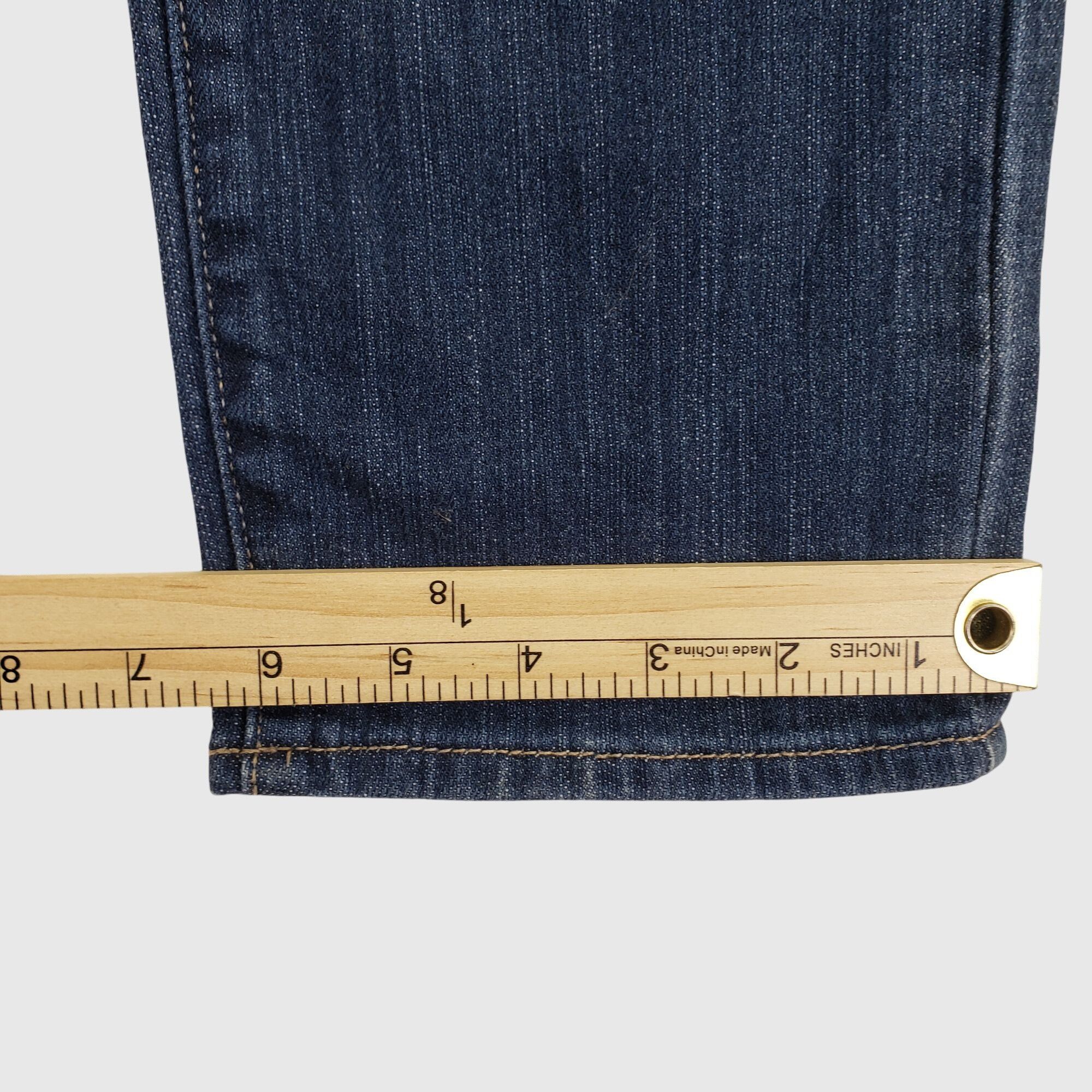 Abercrombie & Fitch Abercrombie & Fitch Womens Blue Stretch Skinny Jeans Size 6S Size 28" / US 6 / IT 42 - 9 Thumbnail