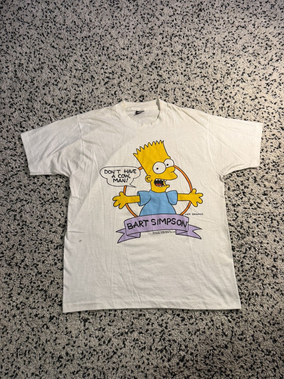 Vintage Bart Simpson Vintage Tee Size US XL / EU 56 / 4 - 1 Thumbnail
