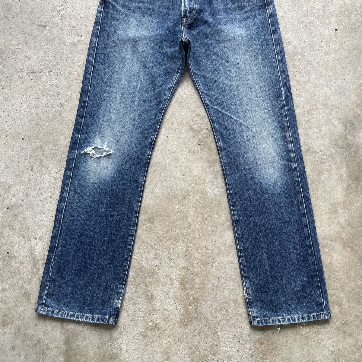 Japanese Brand W32💥 Vintage Japanese Distressed Denim Faded Jeans Pants Size US 32 / EU 48 - 4 Thumbnail