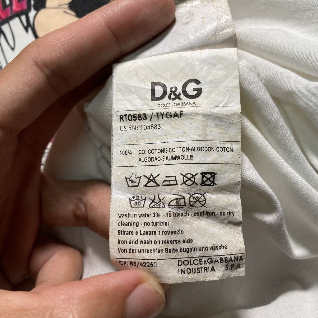 Dolce & Gabbana Dolce & Gabbana Superstar Invasion Designer T Shirt Size S / US 4 / IT 40 - 17 Thumbnail