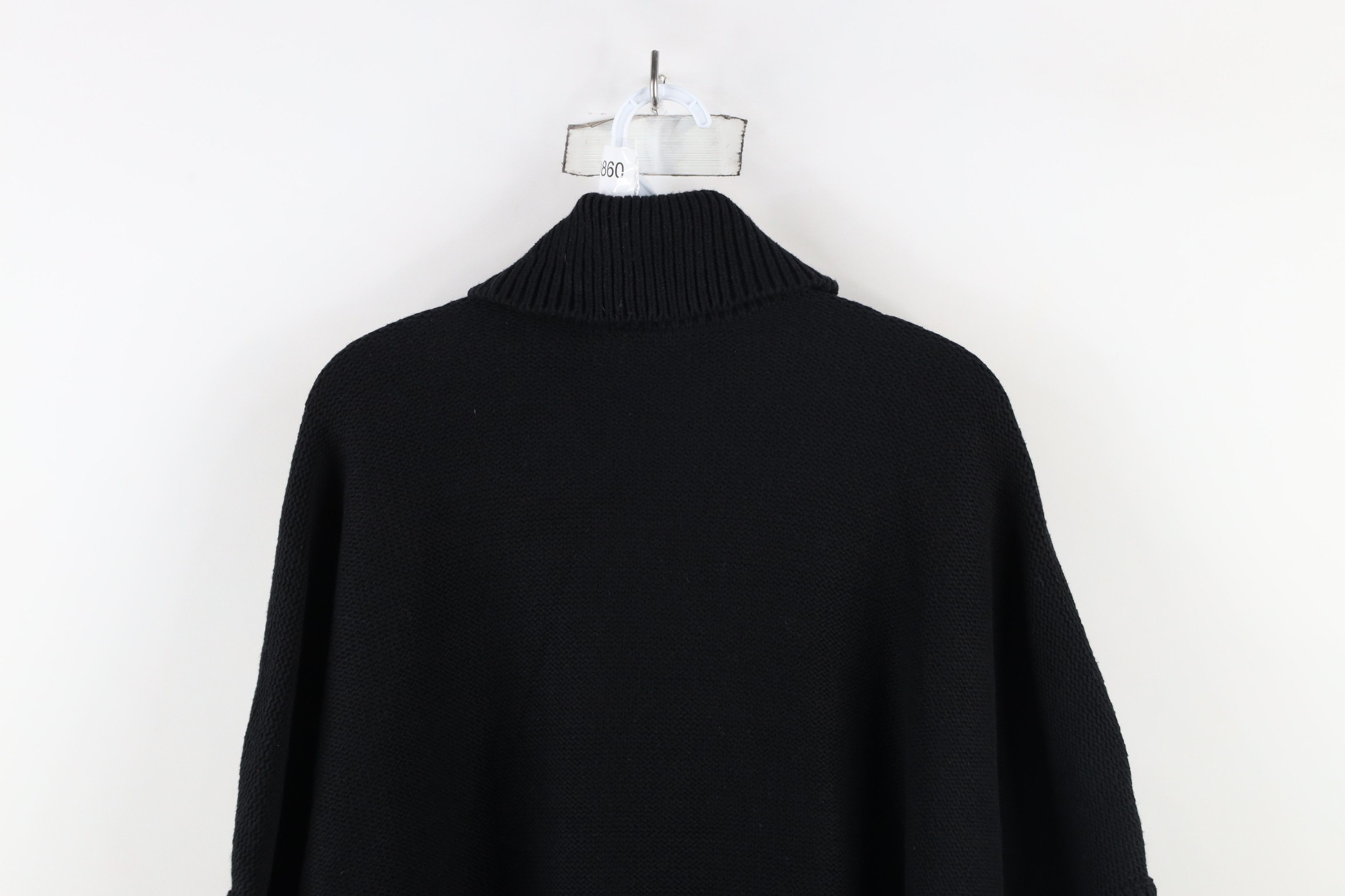 Ralph Lauren × Vintage Vintage 90s Ralph Lauren Knit Pullover Sweater Cape Poncho Size XL / US 12-14 / IT 48-50 - 12 Thumbnail